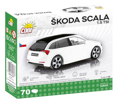 KLOCKI COBI 24583 SKODA SCALA 1.5 TSI 70KL.